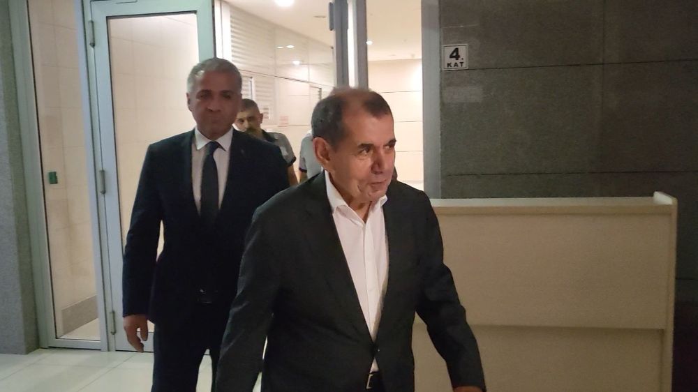 Galatasaray Spor Kulübü Başkanı Dursun Özbek, savcılıkta