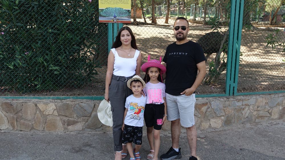  Gaziantep Doğal Yaşam Parkı, 3 günlük tatilde ziyaretçi akınına  uğradı 