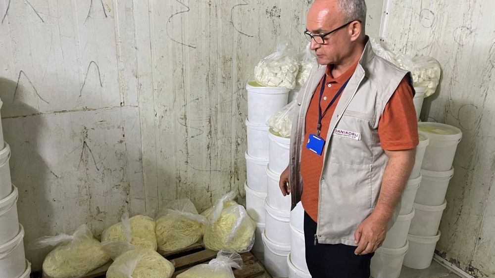 Gaziantep'te kaçak peynir operasyonu
