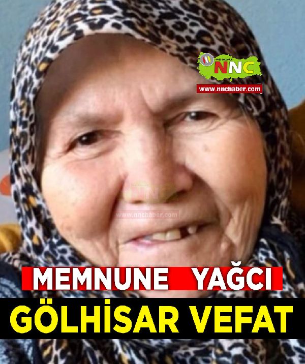 Gölhisar Vefat Memnuna Yağcı