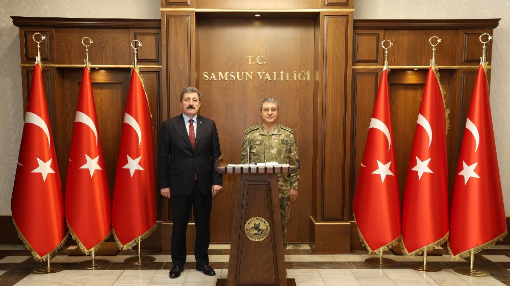 Kara Kuvvetleri Komutanı Orgeneral Selçuk Bayraktaroğlu Samsun'da 