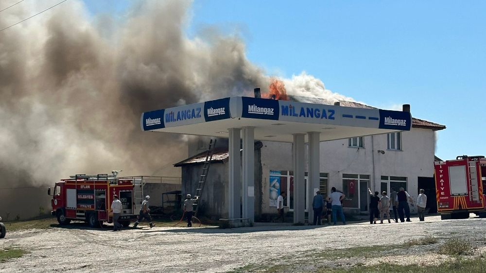 Karabük'te fırında çıkan yangın korkuttu