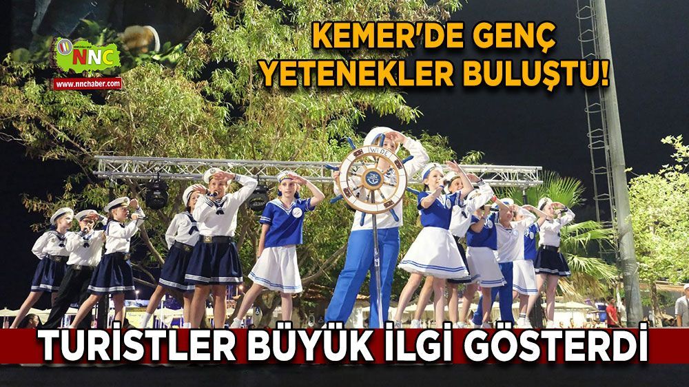 Kemer'de eğlence rüzgarı esti;  Showmir Güneşin Evi Türkiye-Genç Yetenekler yarışması