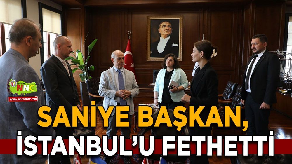 Korkuteli Belediye Başkanı Saniye Caran İstanbul'da 