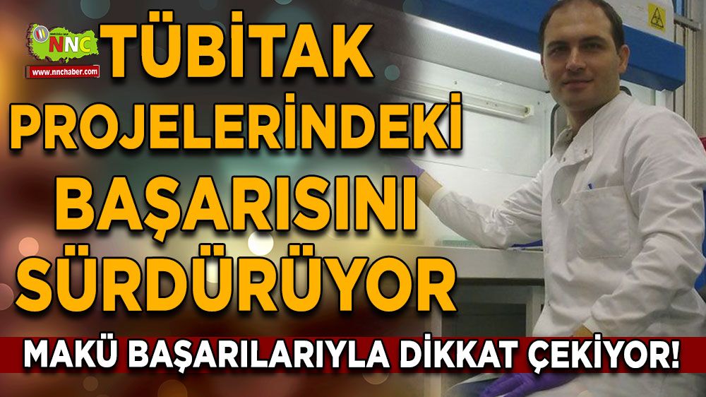 MAKÜ başarılarıyla dikkat çekiyor! TÜBİTAK projelerindeki başarısını sürdürüyor