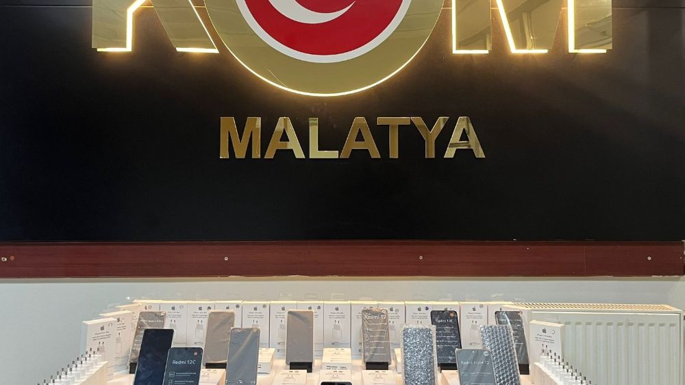 Malatya'da gümrük kaçağı ürünleri satan şahıslara operasyon