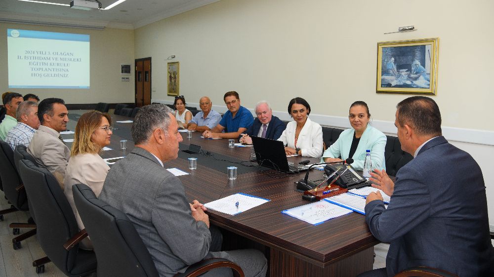 Muğla'da 3. İl İstihdam ve Mesleki Eğitim Kurulu Toplantısı  