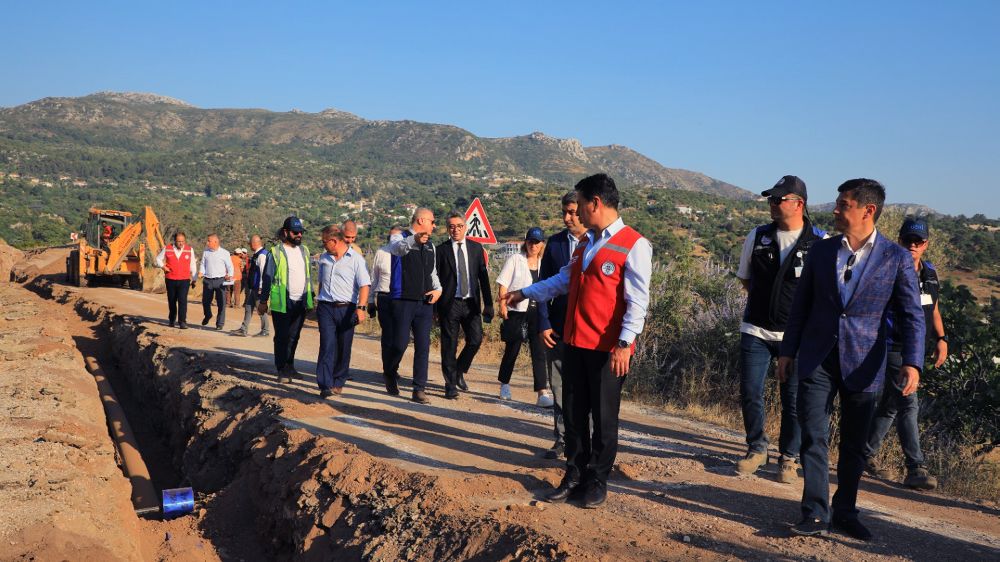 MUSKİ Genel Müdürü Yılmaz Şengül, ilçeleri ziyaret etmeye devam ediyor 