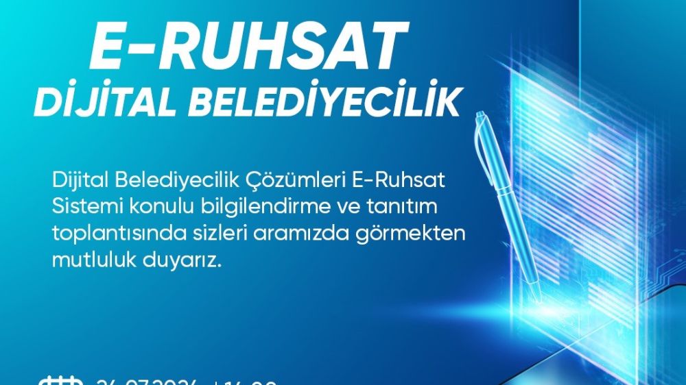 Niğde Belediyesi'nden ‘e-çap’ ve ‘e-ruhsat’ uygulamaları 