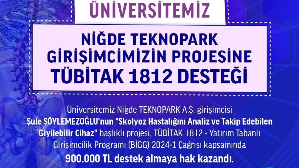 Niğde Ömer Halisdemir Üniversitesi'ne Tübitak'tan destek
