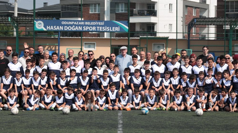 Odunpazarı Belediyesi 'Yaz Spor Okulları' için açılış töreni düzenlendi