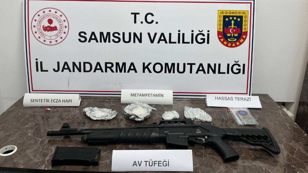 Samsun'da uyuşturucu satıcılığına yönelik operasyon