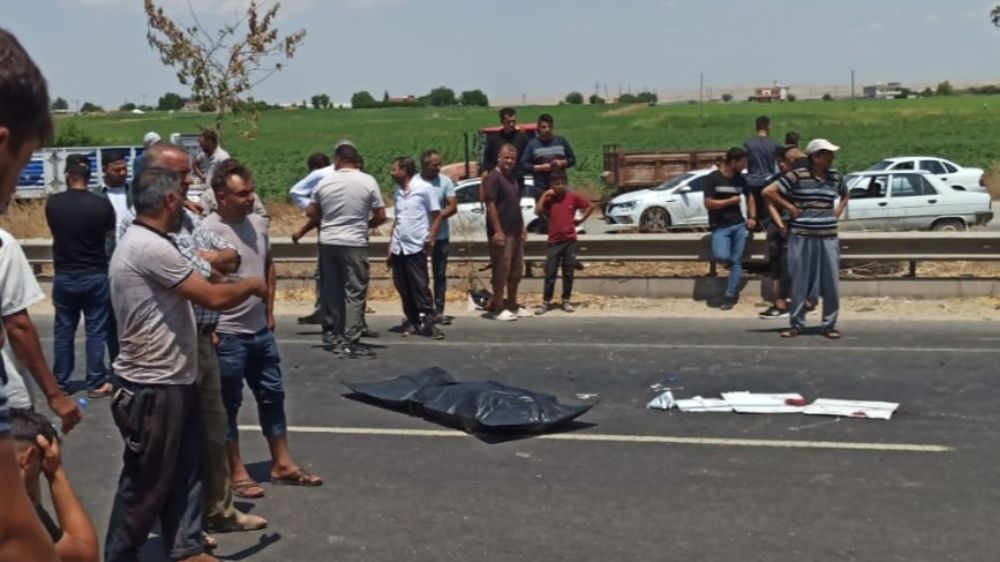 Şanlıurfa'da feci motor kazası; 1 ölü, 1 yaralı