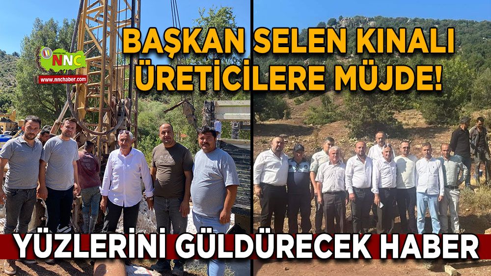 Selen Kınalı'dan üreticilere müjde! Su sorunu çözülüyor!