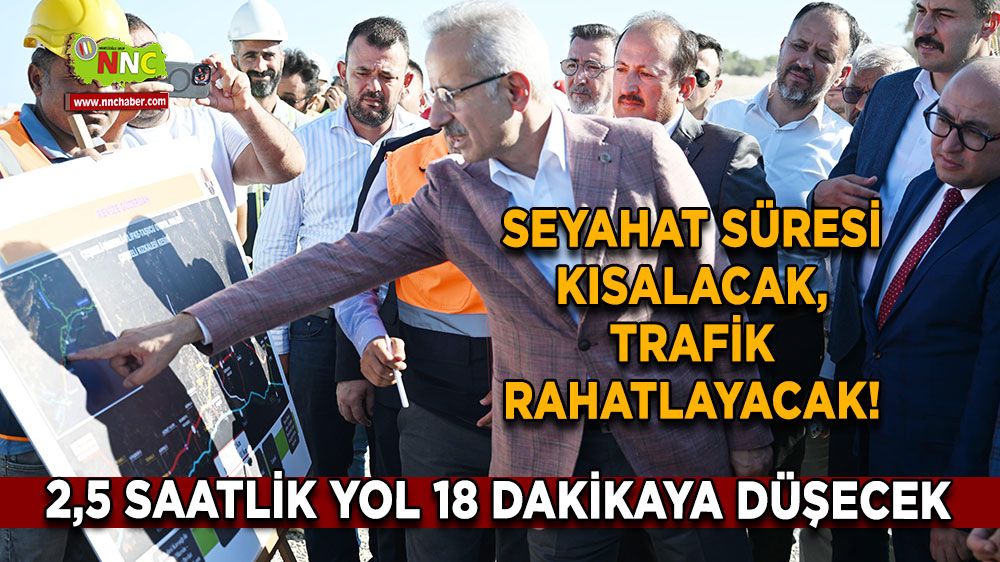 Seyahat süresi kısalacak, trafik rahatlayacak! Neredeyse 8'de 1'ine düşecek