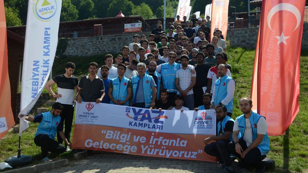 Türkiye Diyanet Vakfı,  'Nebiyan Doğa ve İzcilik Kampı'nda yaz kampları düzenledi