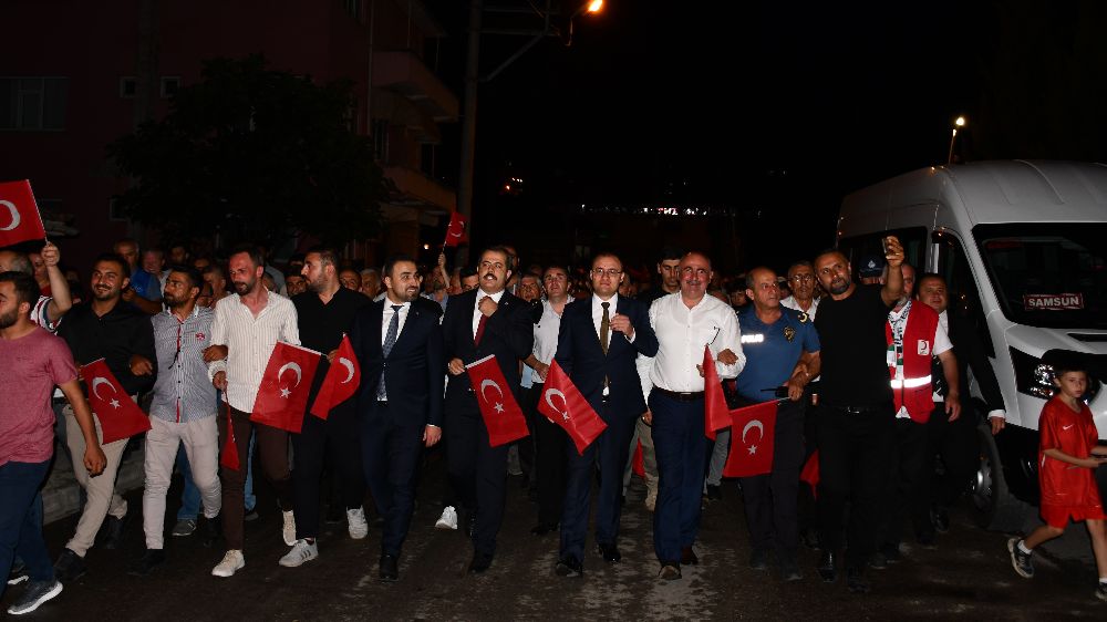 Vezirköprü'de   “15 Temmuz Demokrasi ve Milli Birlik Günü” etkinlikleri 