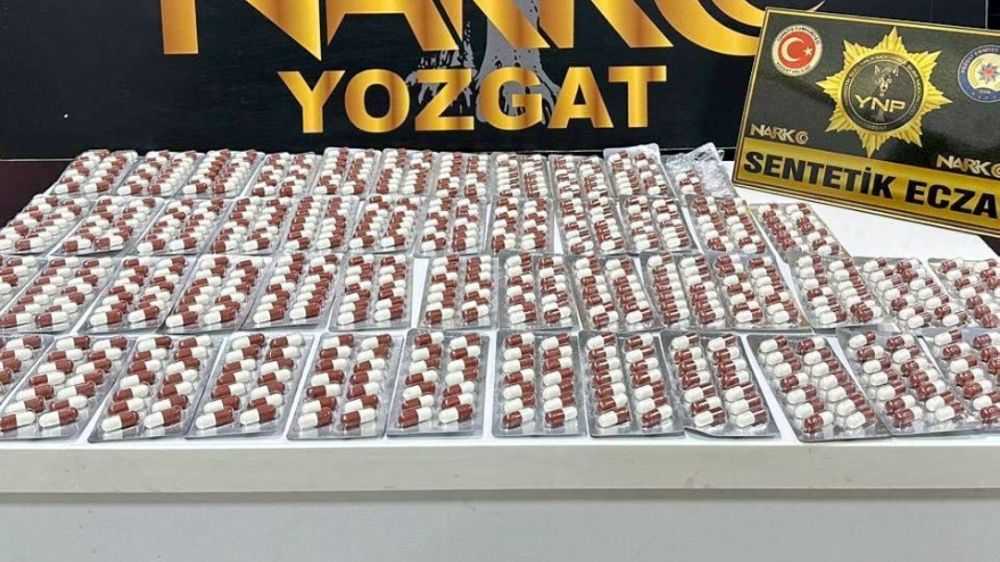 Yozgat'ta uyuşturucu satıcılığına yönelik operasyon