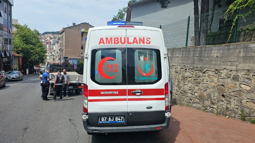 Zonguldak'ta kaza 1 kişi yaralandı