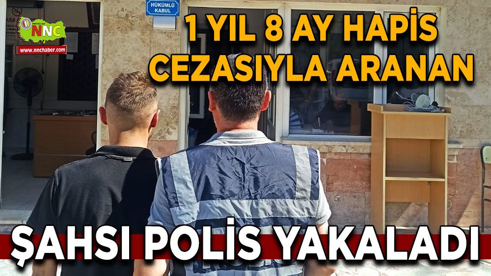 Afyonkarahisar'da hapis cezasıyla aranan şahsı polis yakaladı