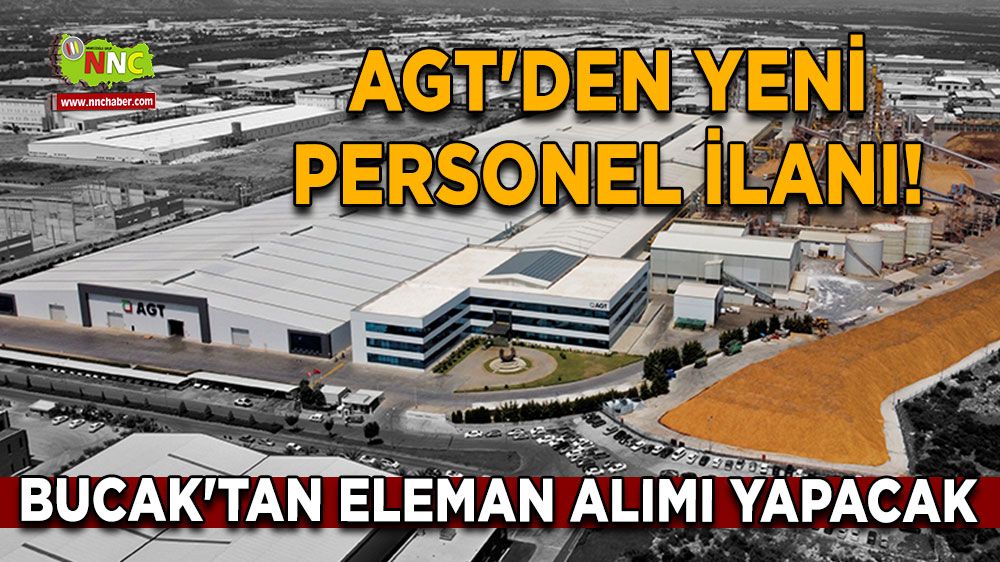 AGT'den yeni personel ilanı! Bucak'tan eleman alımı yapacak