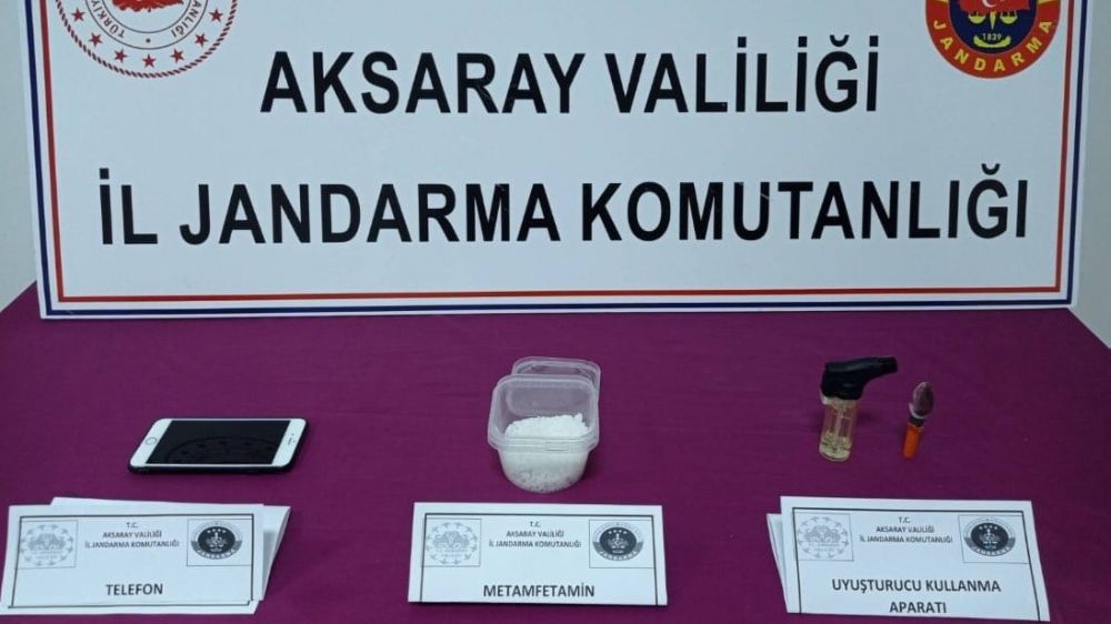 Aksaray'da uyuşturucu taciri tutuklandı 