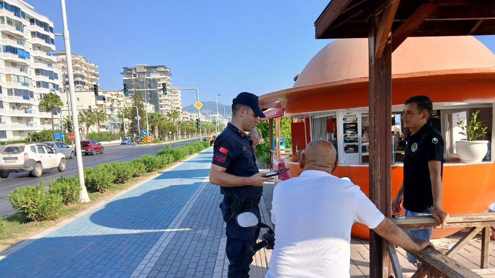 Alanya’da asayiş ve hırsızlık olaylarına yönelik denetim