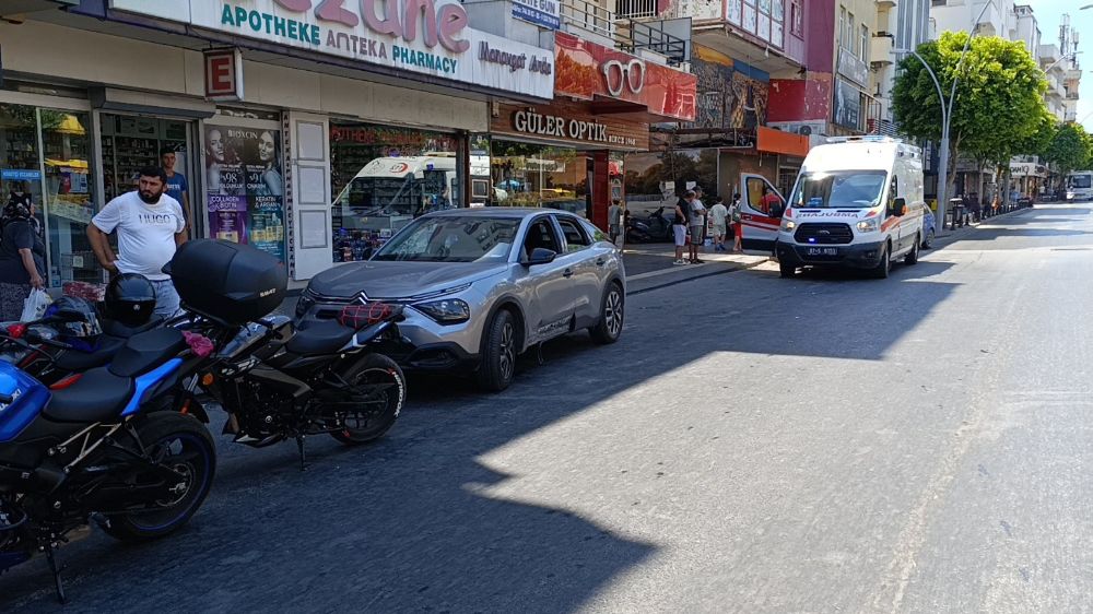 Antalya'da trafik kazası! 1 kişi yaralandı