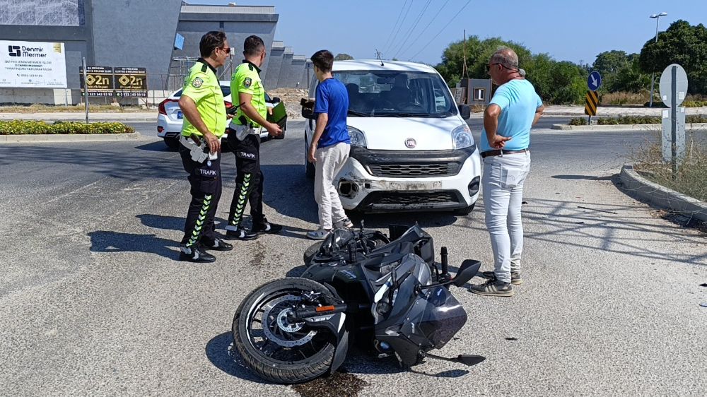 Antalya'da trafik kazası! 1 yaralı