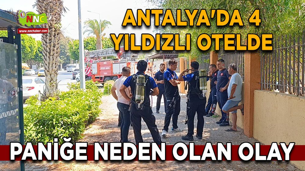 Antalya'da yaşanan olayda çalışanlar hastaneye kaldırıldı