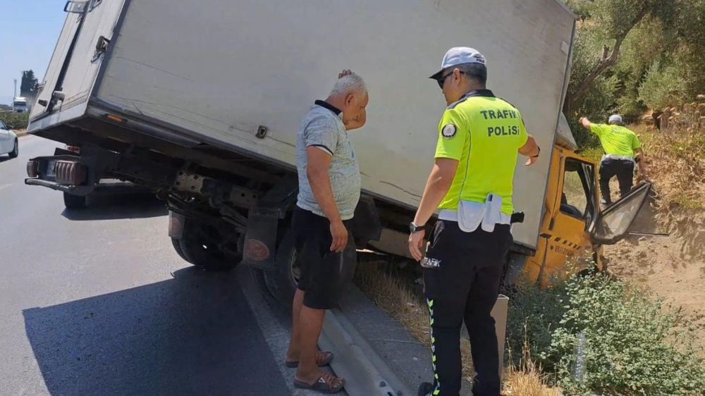 Aydın'da sürücü facianın önüne geçti 