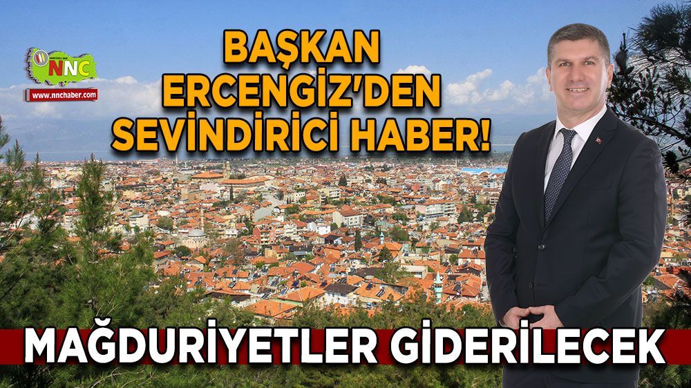 Başkan Ercengiz müjdeyi verdi