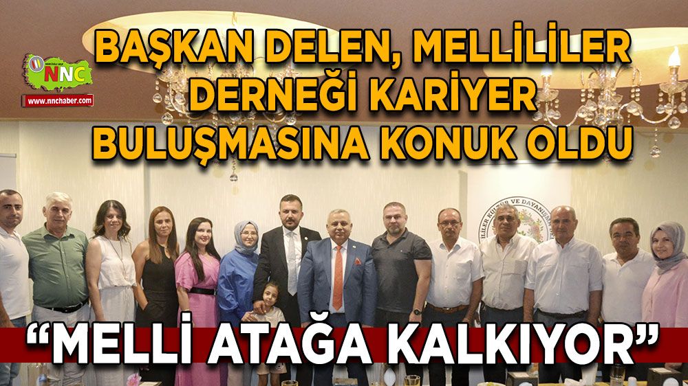 Başkan İlyas Delen, Mellililer derneği kariyer buluşmasına konuk oldu