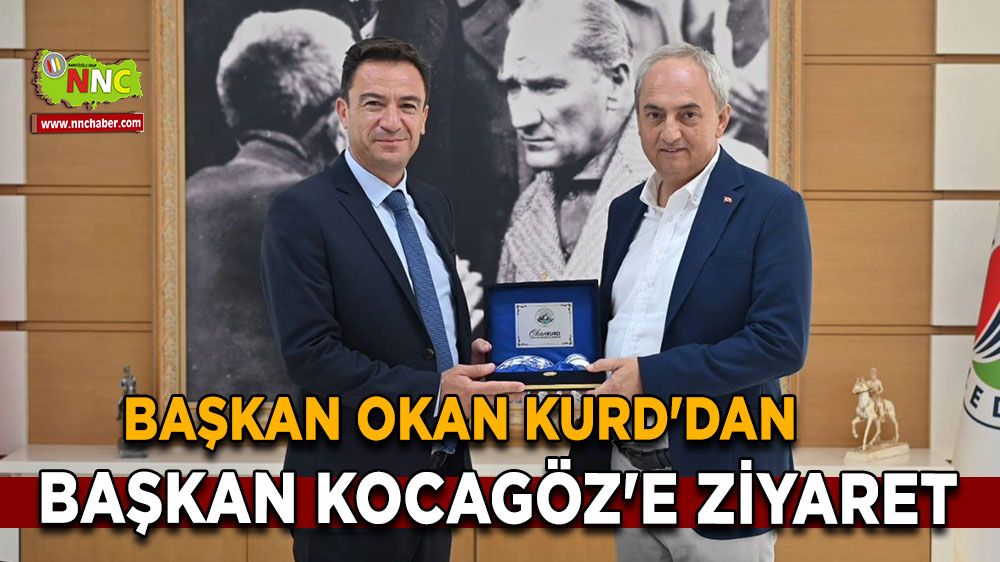 Başkan Okan Kurd'dan Başkan Mesut Kocagöz'e ziyaret