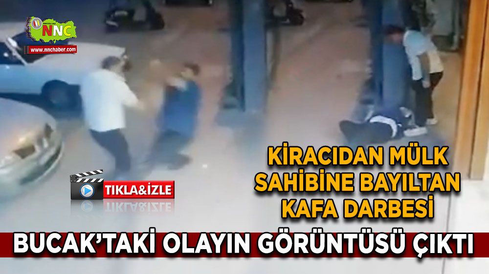 Bucak'ta dehşete düşüren olay! Kiracıdan mülk sahibine bayıltan kafa darbesi