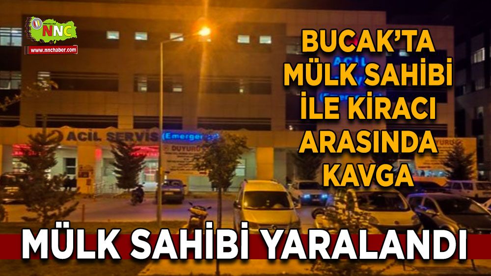 Bucak'ta mülk sahibi ile kiracı birbirine girdi