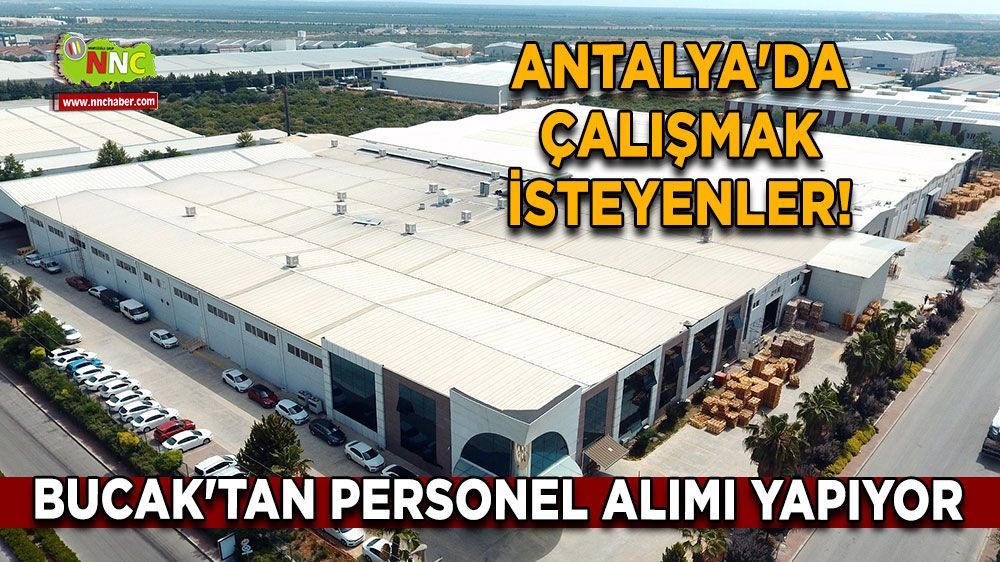 Bucak'tan personel alımı