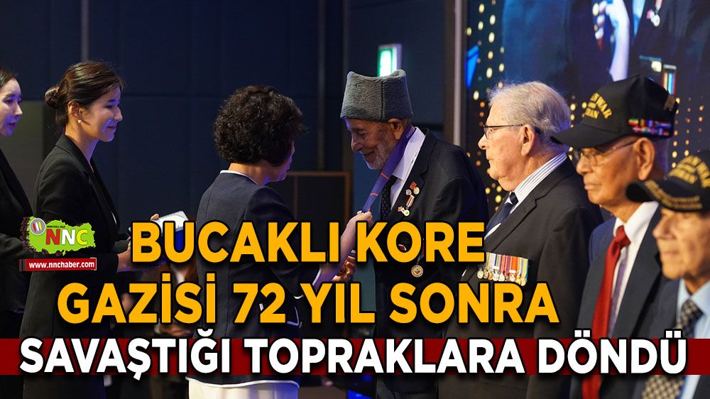 Bucaklı Kore Gazisi 72 yıl sonra savaştığı topraklara döndü