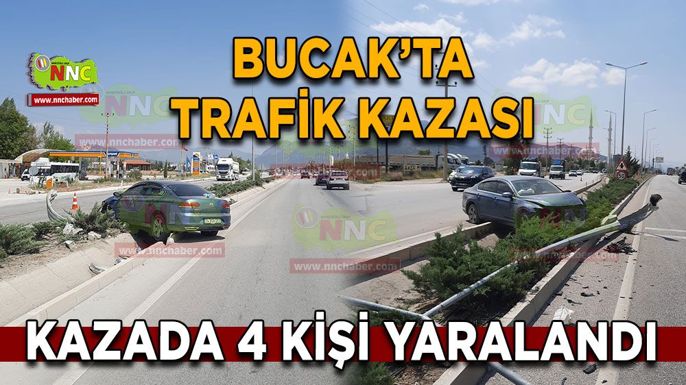 Burdur Antalya karayolunda kaza! Libyalı vatandaşlar yaralandı