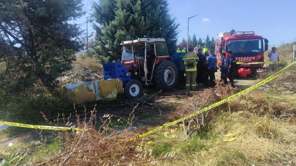 Bursa'da traktörün altında kalan maden işçisinden üzen haber