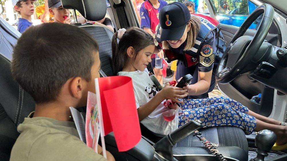 Çineli çocuklara eğlenceli bilgilendirme