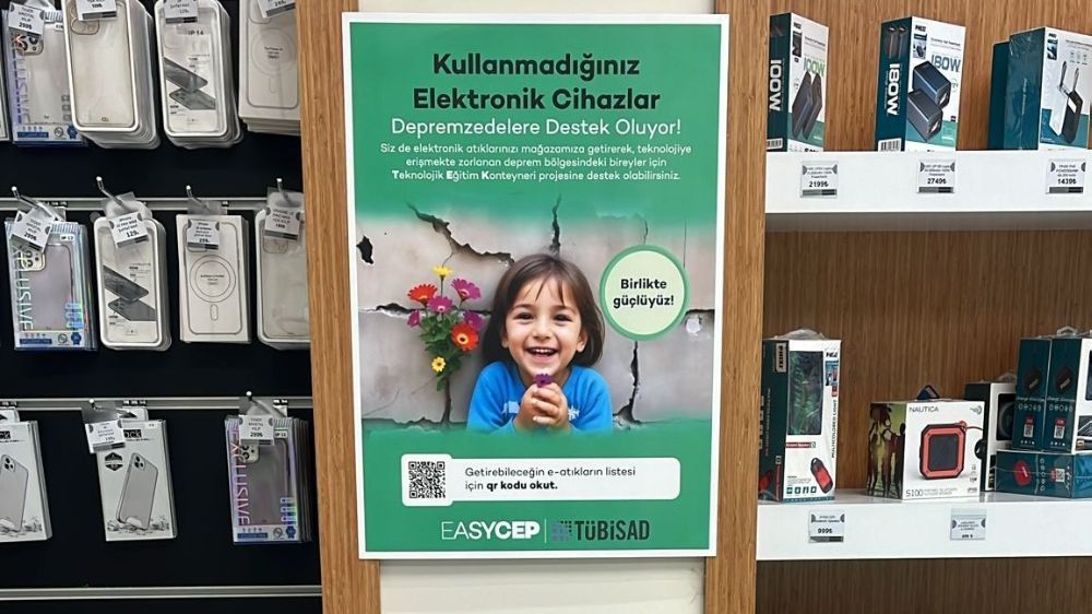 Çocuklar için teknolojik eğitim: elektronik atıklar yeniden kullanımda