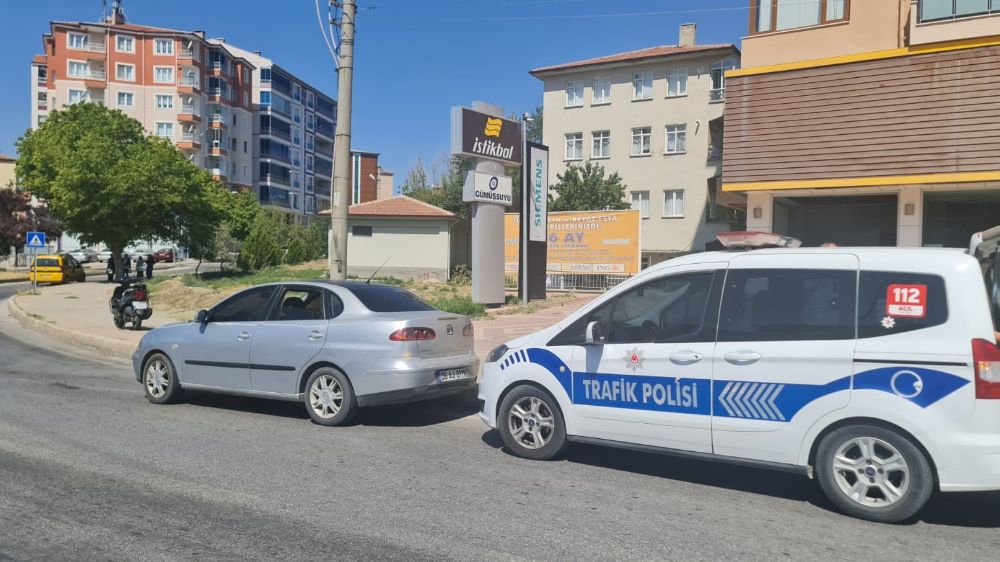 Çorum'da trafik kazası 1 kişi yaralandı