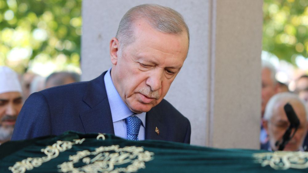 Cumhurbaşkanı Erdoğan, Başkan Mehmet Doğan’ın cenazesine katıldı