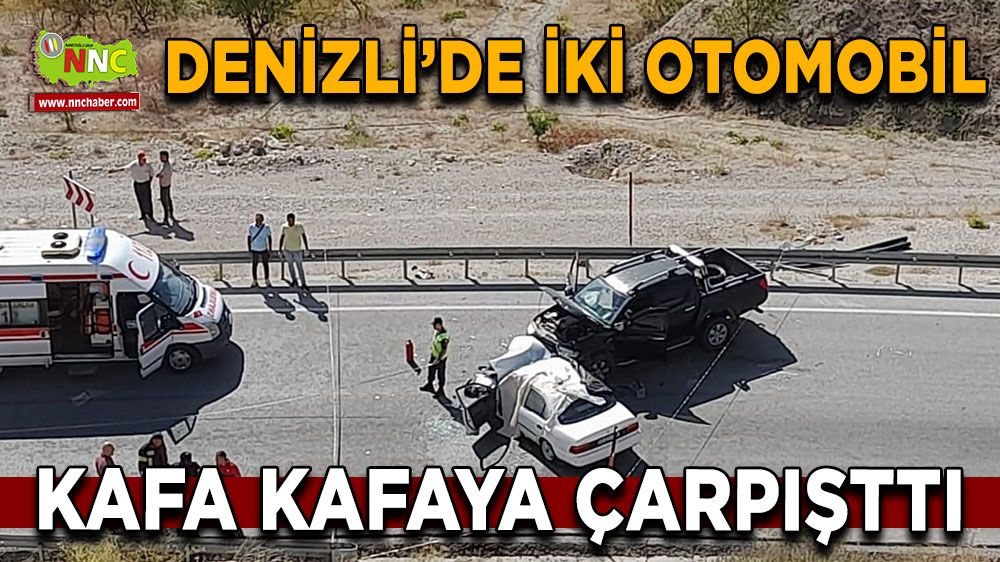 Denizli'de feci kaza! 1 kişi hayatını kaybetti