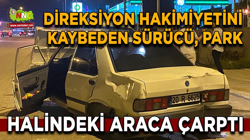 Denizli'de trafik kazası! 