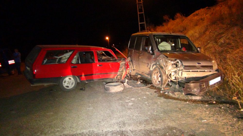 Doğanşehir'de trafik kazası; 1 kişi yaralandı