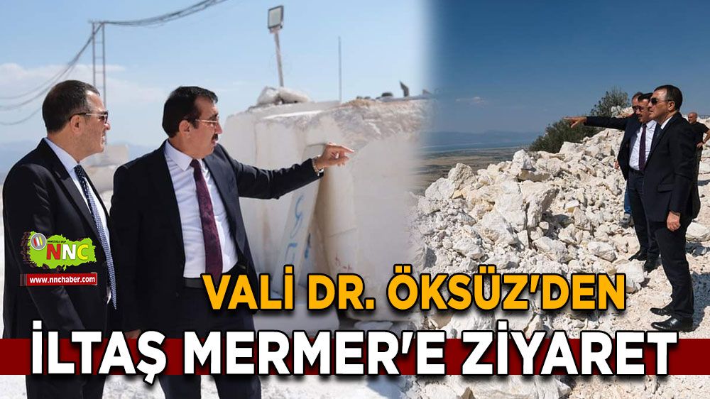 Dr. Türker Öksüz'den İltaş Mermer'e ziyaret