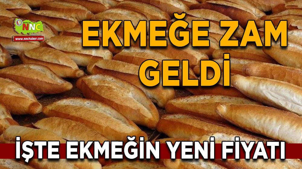 Erzincan'da ekmeğe zam! Ekmek fiyatlarına zamma tepki! İşte ekmeğin yeni fiyatı