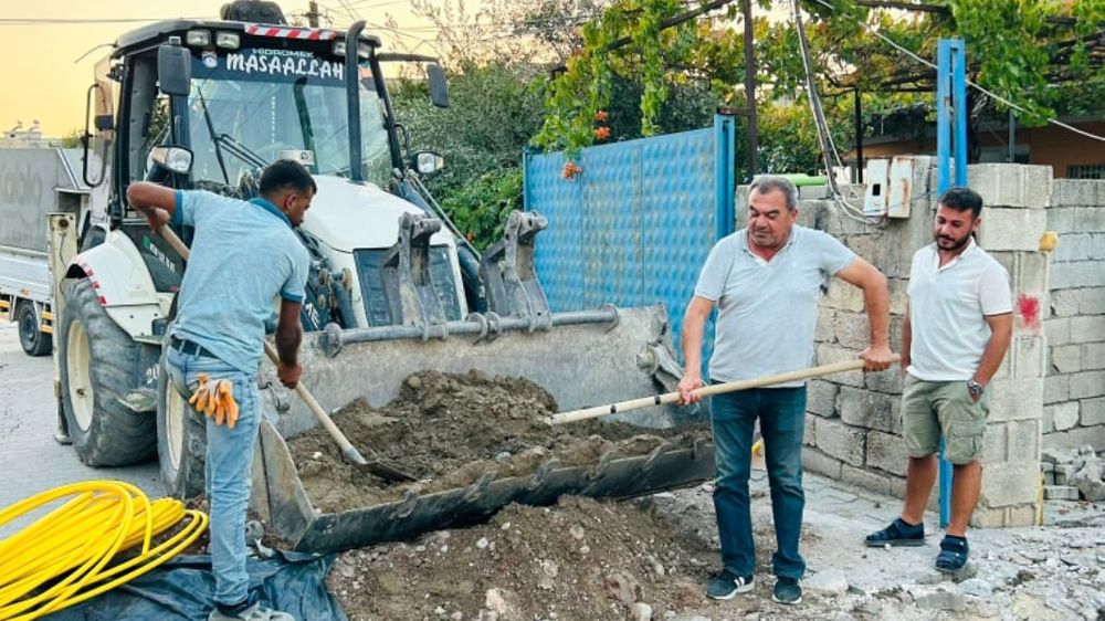 GAZDAŞ  Mehmet Gökçek Mahallesinde çalışmalarına devam ediyor 